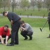 “Crofty” from Sky Sports F1 team perfects his putting at Mentmore